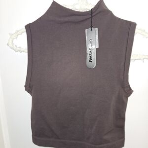 Nike Skims Mock Neck Longline Top